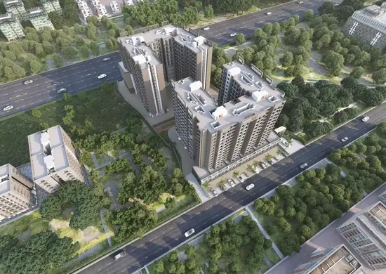 SPM Dream City - Upper View, 1 bhk flat in ambernath